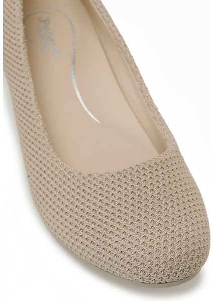 166727.TZ5FX Bej Kadın Topuklu Ayakkabı