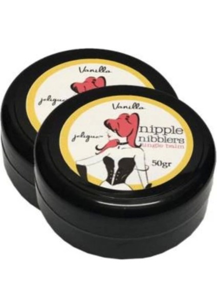 Mucizevi Nipple Nibblers Tingle Balm Vanilla Flavored Vanilyalı Göğüs Bakım Kremi 2 Adet 50 ml