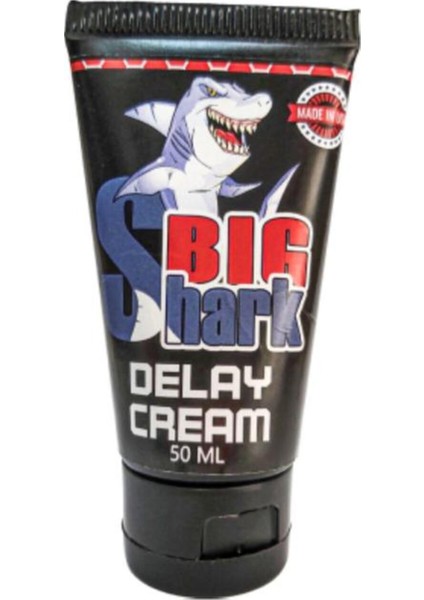 Big Shark Del.ay Etkili Masaj ve Bakım Kremi 50 ml x 1 Adet