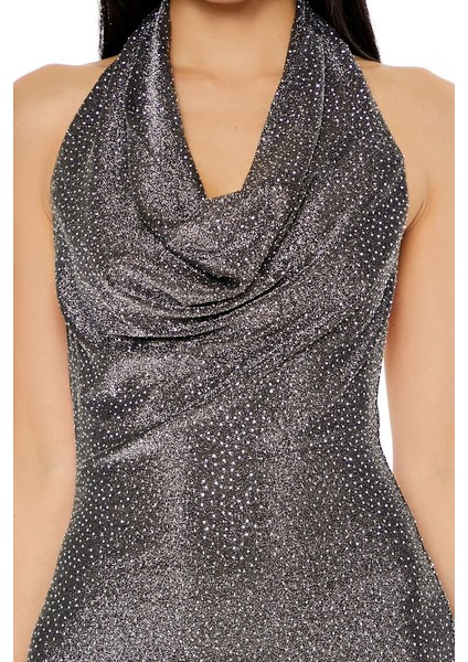 Halter Yaka Mini Elbise modelleri