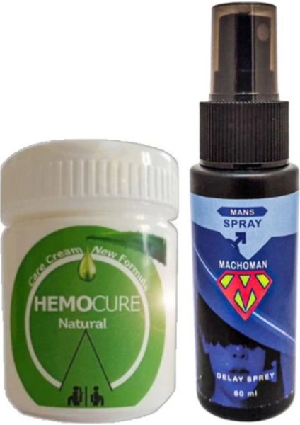 Hemocure Cream Özel Karışım 50 ml Kremi + Yanında Erkeklere Özel Sprey