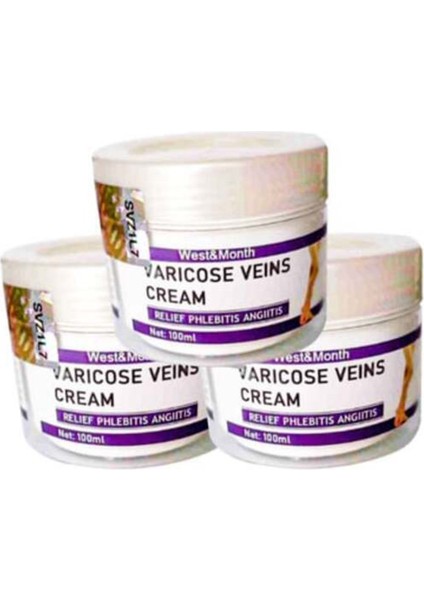 Cream West&month Selülit Karşıtı Bacak Önleyici Bakım Kremi 100 ml x 3 Adet fiyatları
