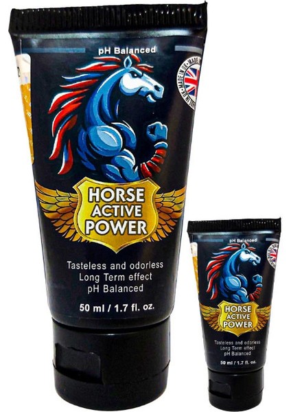 Horse Active Power Cream 2 Tane Erkeklere Özel Katılaştırıcı Hareketlendirici Aktivasyon Kremi 50 ml
