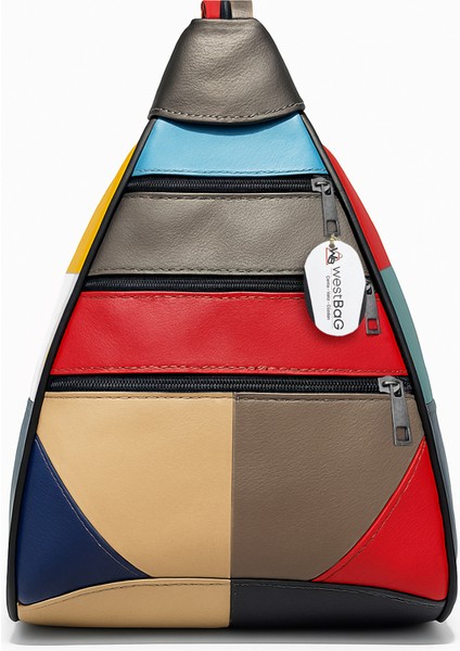 Hakiki Deri Maymun Model Sırt Çantası