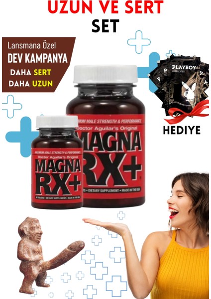 2li Magna Rx Xxl Sertleştiricili Geciktiricili Büyütücülü Mucizevi Erkek Performans Arttırıcılı Se