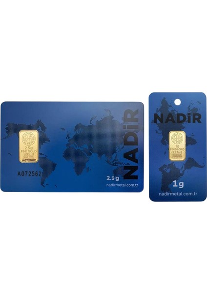 3,5 Gram (2,5+1) Külçe Gram Altın 24 Ayar modelleri