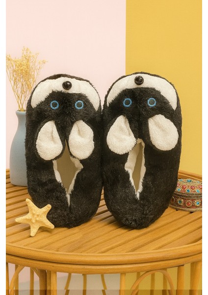 Hamster Peluş Unisex Hayvanlı Panduf Ev Ayakkabısı Pufidik
