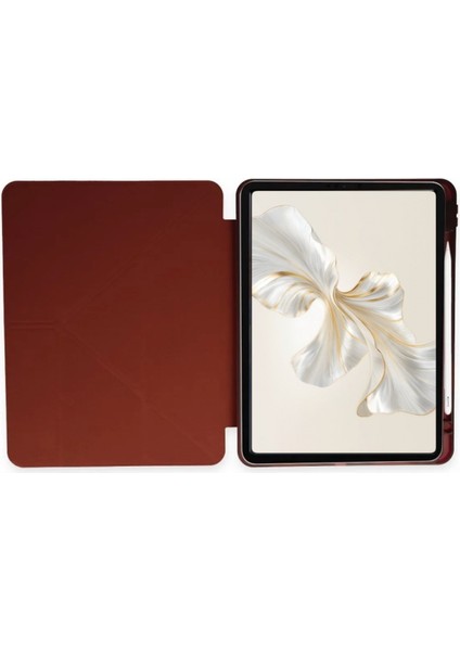 Honor Pad 9 12.1 Inch Tablet Uyumlu Kılıf Katlanır Kalemlikli Standlı Uyku Modlu Akıllı Kapak fiyatları