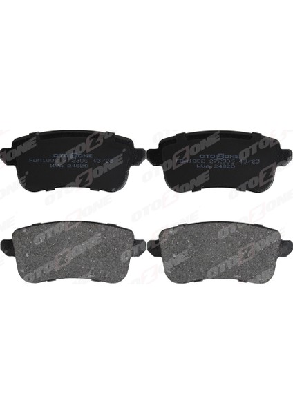 Arka Fren Balatası Fluence 09 Megane Iıı 09 Megane Iv 15 Scenıc Iıı 09 Clıo V 19 Captur Iı 20 1.0 Tce 1.2 Tce 1.3 Tce 1.5 Dcı 1.6 Sce 440603734R