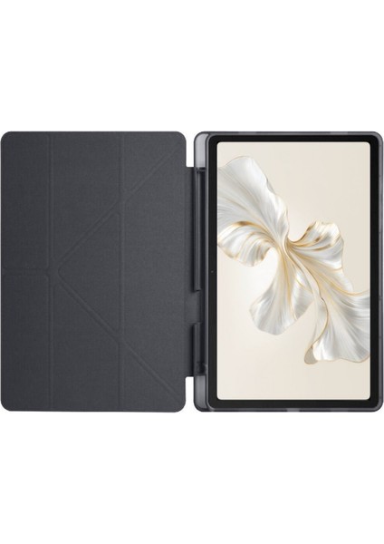 Honor Pad 9 12.1 Inch Tablet Uyumlu Kılıf Katlanır Kalemlikli Standlı Uyku Modlu Akıllı Kapak fiyatları