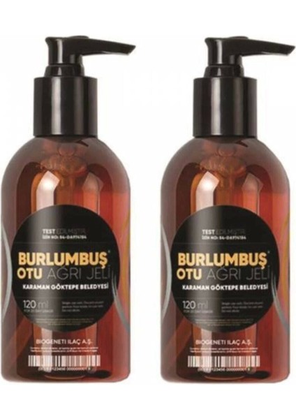 Burlumbuş Otu Bitkisel Jel 120ML 2 Adet