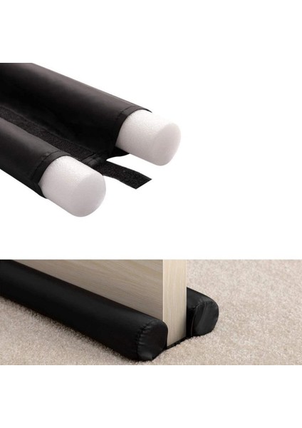 2 Adet Kapı Altı Soğuk Önleyici Süngeri Izolasyon Fitili Ses Engelleyici Kapı Pencere Soğuk Önleyici Süngeri modelleri