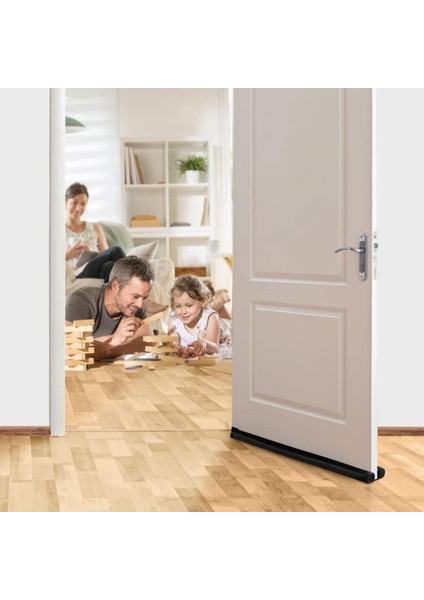 2 Adet Kapı Altı Soğuk Önleyici Süngeri Izolasyon Fitili Ses Engelleyici Kapı Pencere Soğuk Önleyici Süngeri fırsatları