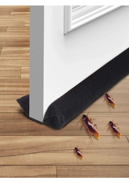 2 Adet Kapı Altı Soğuk Önleyici Süngeri Izolasyon Fitili Ses Engelleyici Kapı Pencere Soğuk Önleyici Süngeri indirimleri