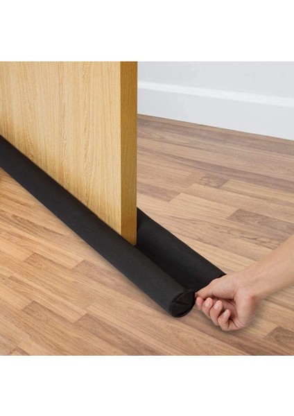 2 Adet Kapı Altı Soğuk Önleyici Süngeri Izolasyon Fitili Ses Engelleyici Kapı Pencere Soğuk Önleyici Süngeri
