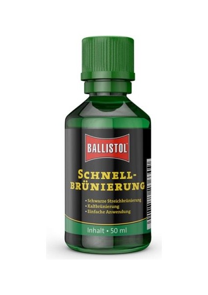 Ballıstol Schnell-Brünıerung 50 ml Silah Boyası
