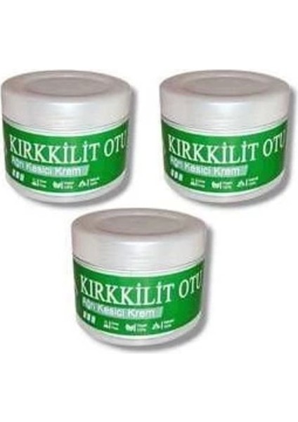 Kırkkilit Otu Vücut Ağrılarınız Için Etkili ve Doğal Krem 100 ml - 3 Adet
