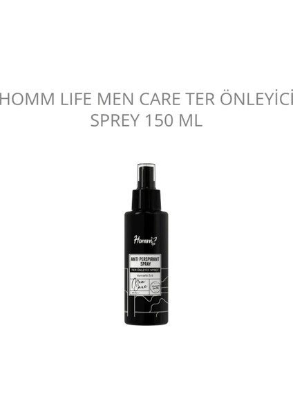 Homm Lıfe Men Care Ter Önleyici Sprey 150 ml