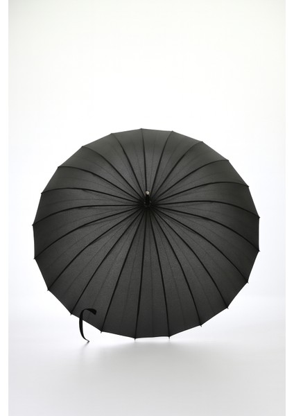 24 Telli Protokol Şemsiyesi Çift Kişilik Ahşap Saplı Premium Şemsiye 120 cm Çap Kılıflı modelleri