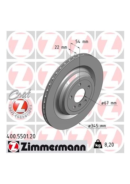 Fren Dıskı Arka 4-Matic Mercedes W166 X166 C292