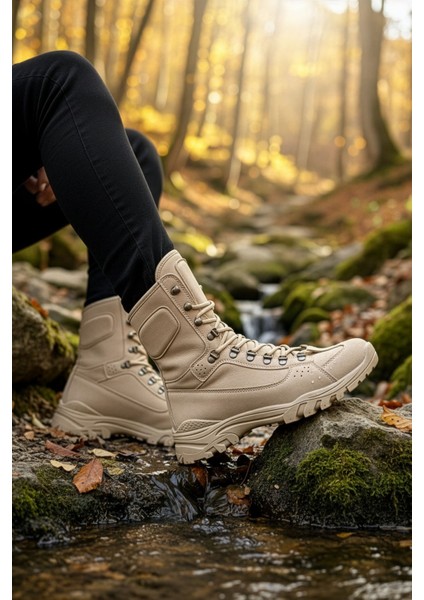 Fermuarlı Erkek Outdoor Trekking Bot