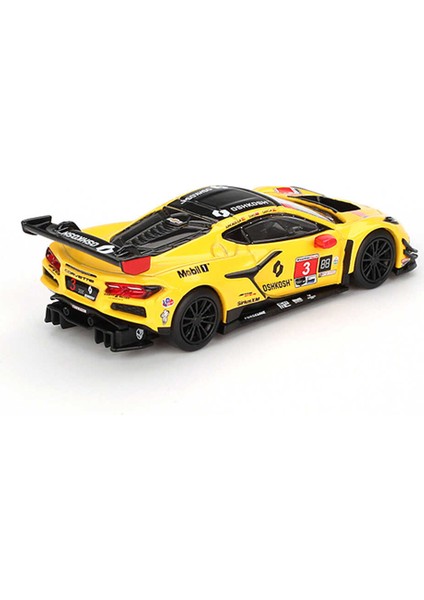 854 1/64 Chevrolet Corvette Z06 Gt3.r #3 Corvette Racing By Pratt Miller Motorsports 2024 Imsa Daytona 24 Hrs - Blister Paket modelleri