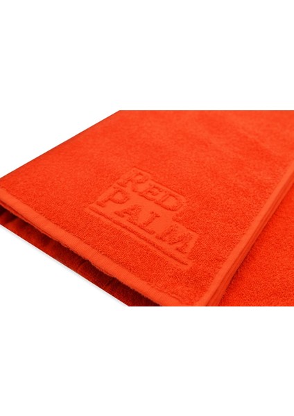 Plaj Çantasına Dönüşen %100 Pamuk Kırmızı Plaj Havlusu fırsatları