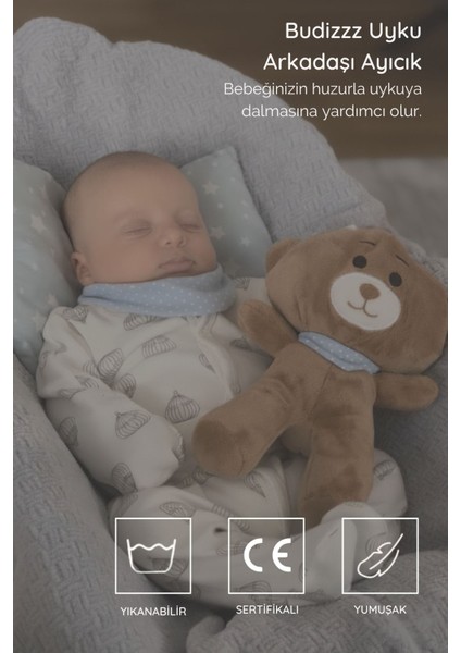 Uyku Arkadaşı Ayıcık – Mavi Fularlı modelleri