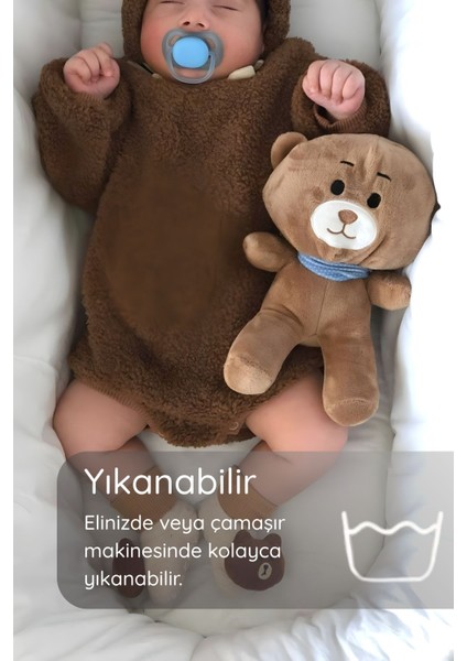 Uyku Arkadaşı Ayıcık – Mavi Fularlı