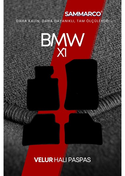Bmw X1 2009 Halı Paspas Velur Paspas Kumaş Paspas Oto Paspas modelleri