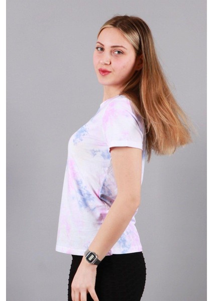 Kadın Bisiklet Yaka T-Shirt Tşört modelleri