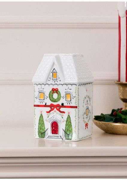 Dekoratif LED Işıklı Yılbaşı Evi 11X9X18 cm fırsatları