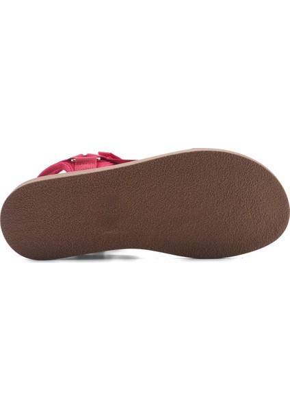 166924.Z5FX Kırmızı Kadın Comfort Sandalet