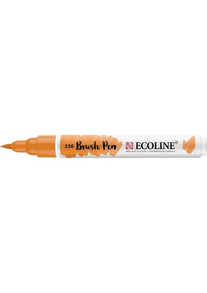 Ecoline Brush Pen Fırça Uçlu Kalem 236 Light Orange