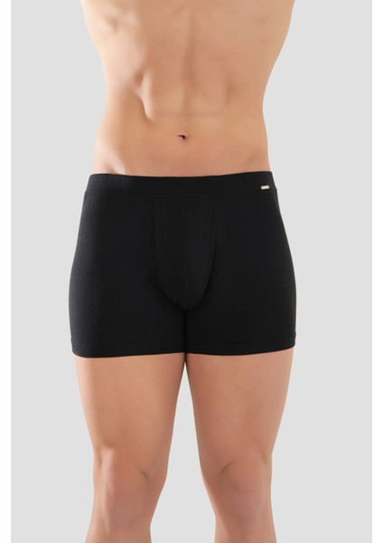 Erkek Mikro Modal Elestan Basic Boxer 1402 Siyah modelleri