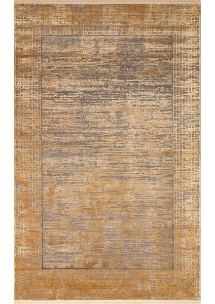 Franko Dyed Fsd 02 Antik Gold Viskon & Akrilik Yüksek Dokulu Modern Salon Halısı
