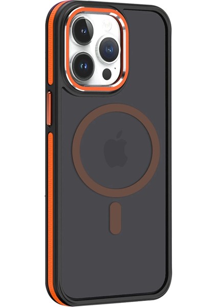 Msa-Shop Joko Iphone 14 Pro Winner Magsafe Kapak - Turuncu