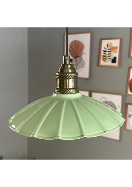 Risso Mint Metal Avize Tekli Lale Başlık Mutfak Modern Dekoratif Sarkıt Aydınlatma fiyatları