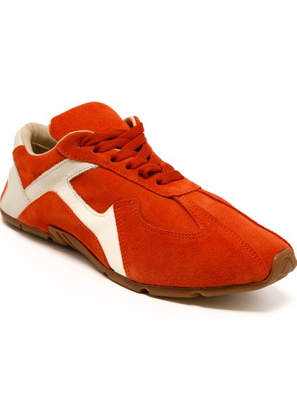 Kadın Sneaker ( Günlük) RC-25Y-187-MIU1005 John May Oranj Süet-Bej Cilt fiyatları