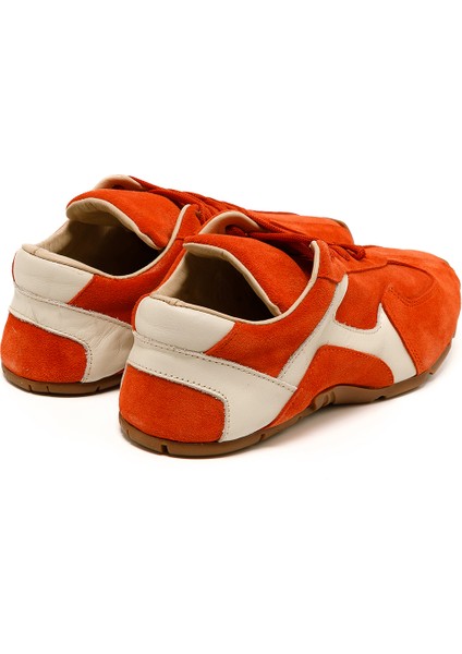 Kadın Sneaker ( Günlük) RC-25Y-187-MIU1005 John May Oranj Süet-Bej Cilt indirimleri