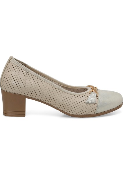 105479.Z5FX Vizon Kadın Topuklu Ayakkabı