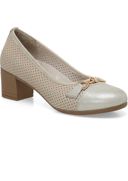 105479.Z5FX Vizon Kadın Topuklu Ayakkabı