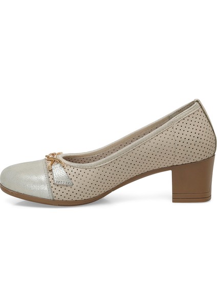 105479.Z5FX Vizon Kadın Topuklu Ayakkabı