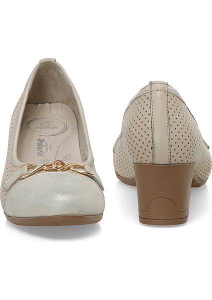 105479.Z5FX Vizon Kadın Topuklu Ayakkabı