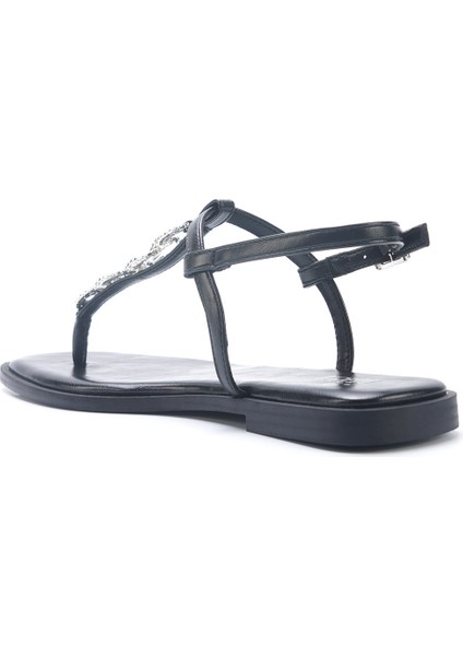 Inci Incı Aıda 5fx Siyah Kadın Düz Sandalet