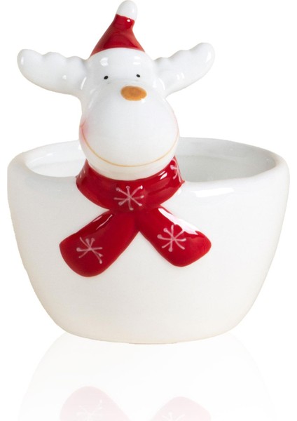 Yılbaşı Kasesi Çerezlik 13X11X13 cm