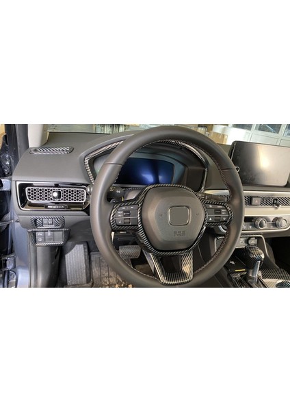 Honda Civic Fe1 Karbon Direksiyon Kaplama Seti 2 Parça fiyatları