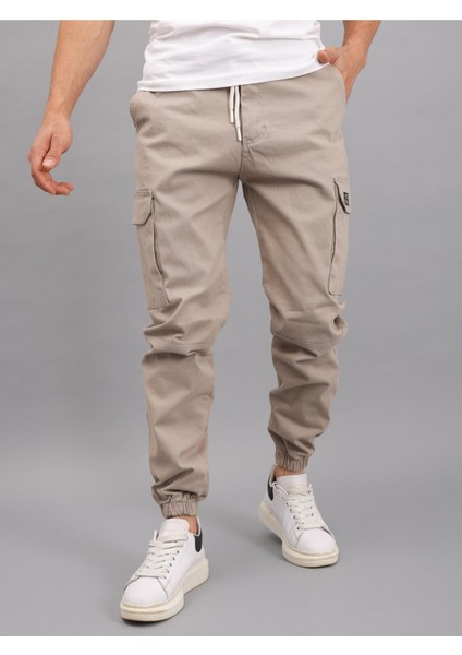 Erkek Kargo Pantolon Lastikli Erkek Pantolon