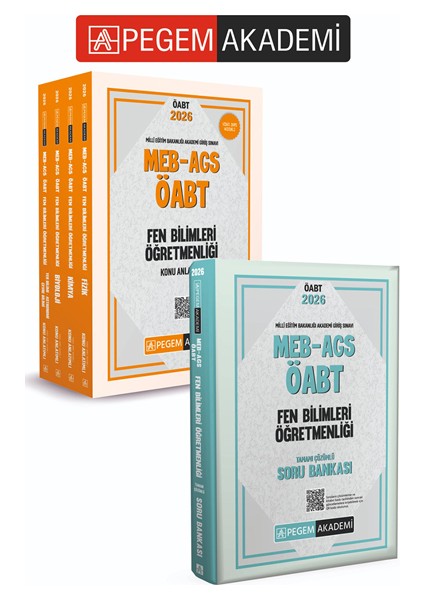 Pegem Akademi 2026 Meb Ags Öabt Fen Bilimleri Öğretmenliği Konu A