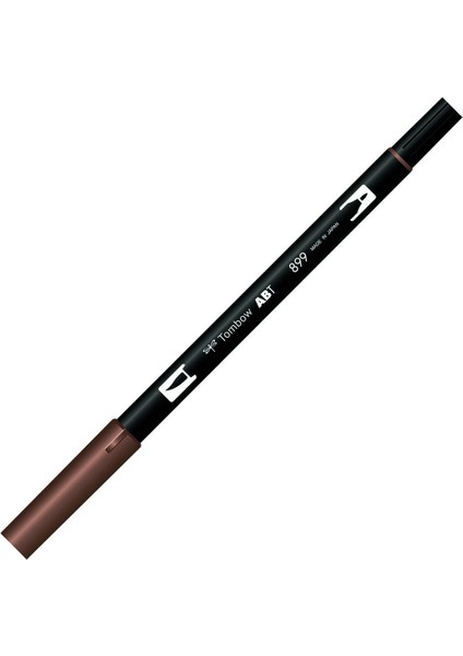 Dual Brush Pen Grafik Çizim Kalemi 899 Redwood